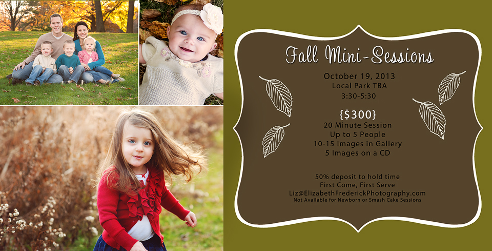 CT Fall Family Mini Sessions | CT Family Photographer | Elizabeth Frederick Photography | CT Child Photography