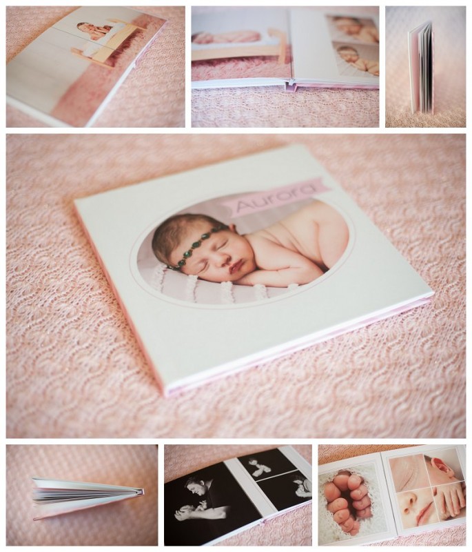 Feature Friday: LayFlat Album | CT Newborn Photographer