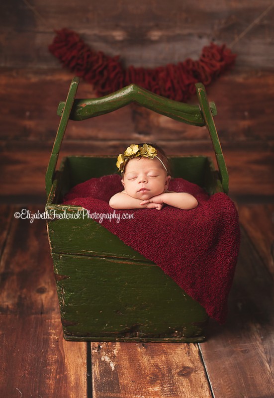 LB-Newborn-21 Christmas Newborn | CT Newborn Photographer Elizabeth Frederick Photography