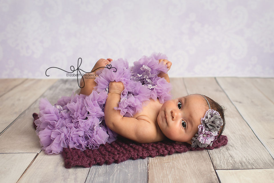 3 Month Milestone Baby Photography Session | CT Baby Photographer Elizabeth Frederick Photography