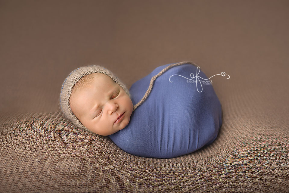 Wrapped Newborn | CT Newborn Photographer Elizabeth Frederick Photography