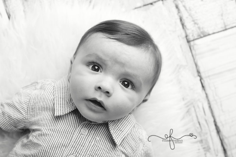 6 month baby photography Session | 6 month milestone session | Portland, CT Baby Photographer Elizabeth Frederick Photography
