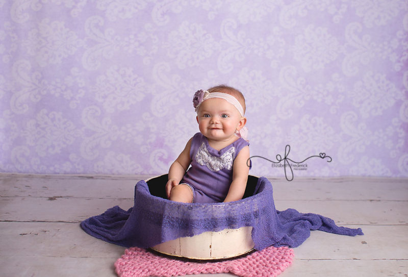 6 Month Milestone Session | Farmington, CT Baby Photographer