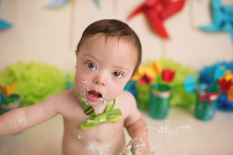 Welcome To Holland Smash Cake Session | Down Syndrome Smash Cake | Holland Birthday | Hamden, CT Smash Cake Photographer