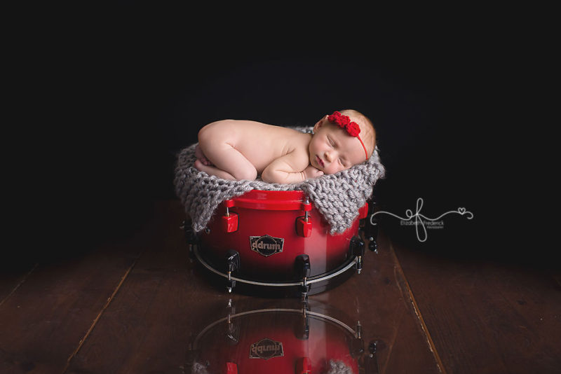 Lady Bug newborn Photography Session | CT Newborn Photographer Elizabeth Frederick Photography