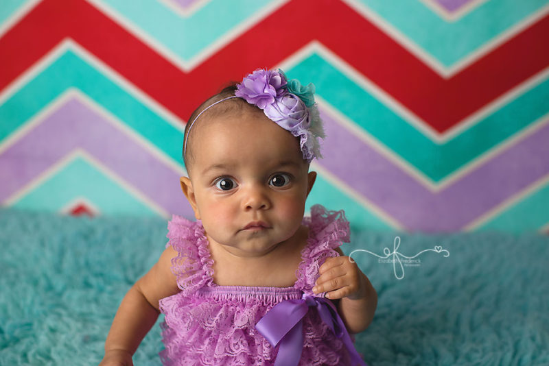 6 Month Milestone Session | CT Baby Photographer Elizabeth Frederick Photography