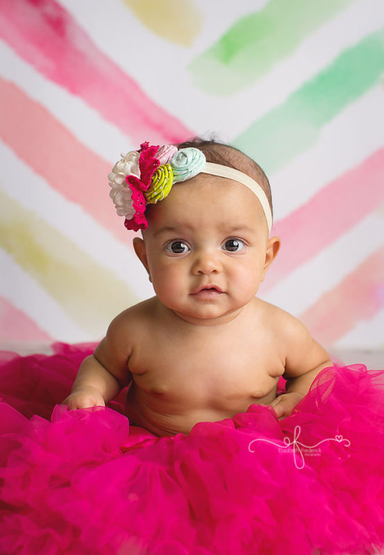 6 Month Milestone Session | CT Baby Photographer Elizabeth Frederick Photography