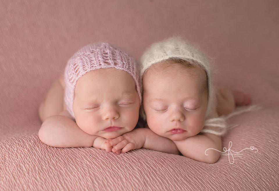 Twin Newborn Photographer CT Newborn Photographer Elizabeth Frederick Photography
