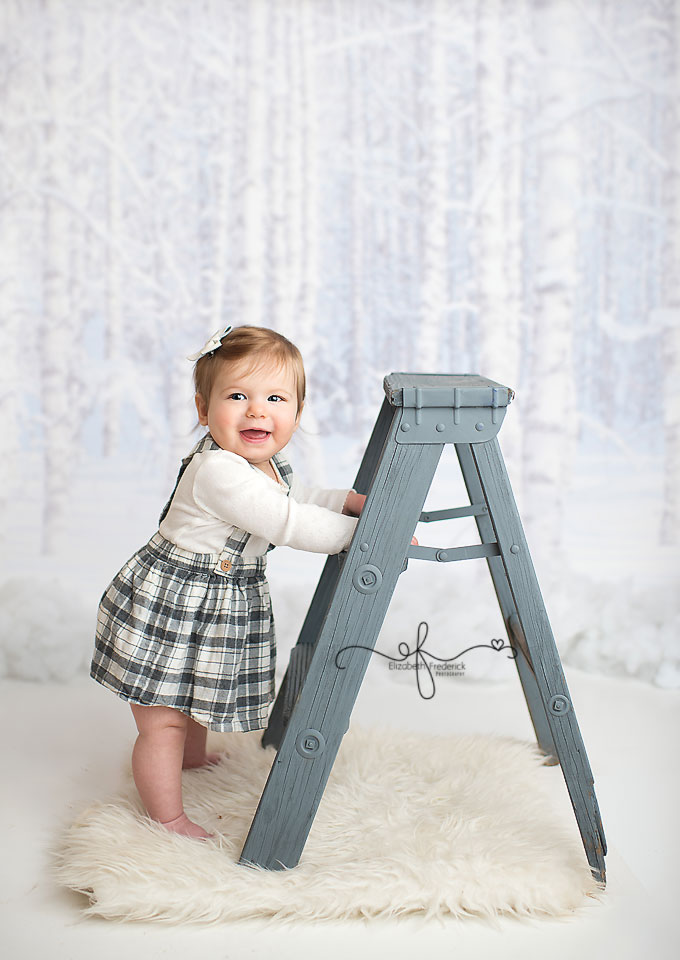 9 Month Mini Milestone session CT baby Photographer Elizabeth Frederick Photography