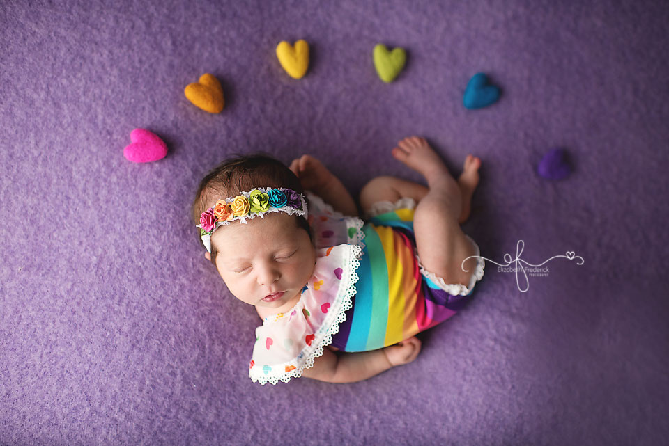 Rainbow Baby Newborn Photography | CT Newborn Photographer Elizabeth Frederick Photography