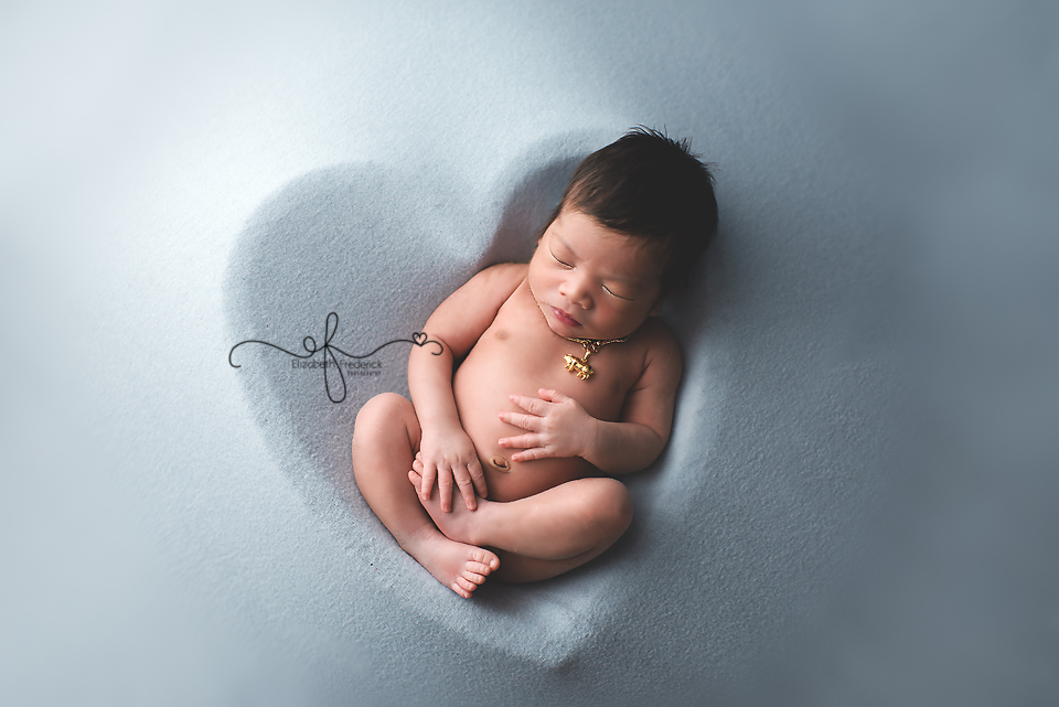 Heart Newborn | Heart Bowl | CT newborn Photographer Elizabeth Frederick Photography