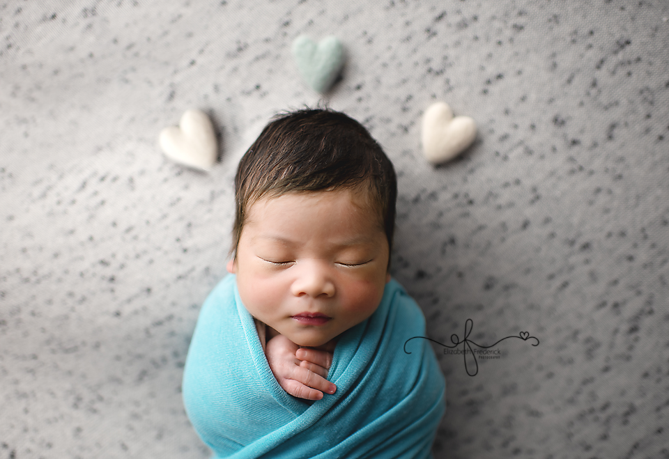 Heart Newborn | CT Newborn Photographer Elizabeth Frederick Photography