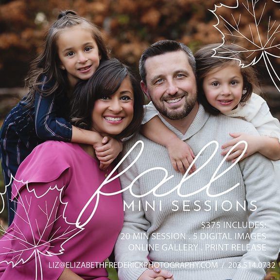2020 Fall Mini Session CT Family & Baby Photographer Elizabeth Frederick Photography