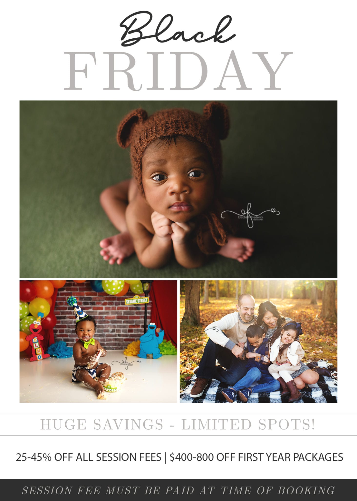 Photographer Black Friday sales 2020 | CT Newborn Photographer | CT Baby Photographer | CT Smash Cake Photographer
