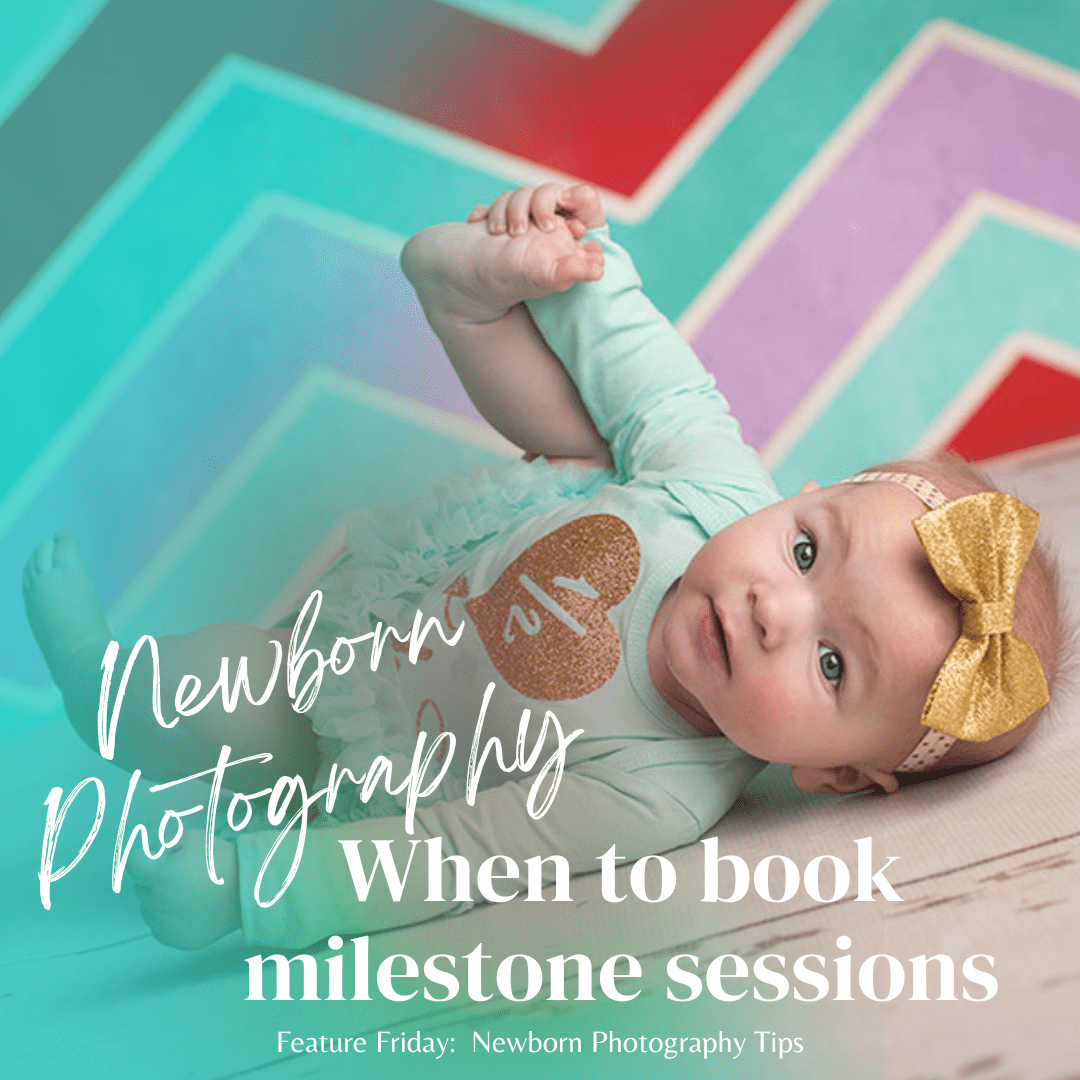 When to book milestone photography session | CT Baby Photographer Elizabeth Frederick Photography